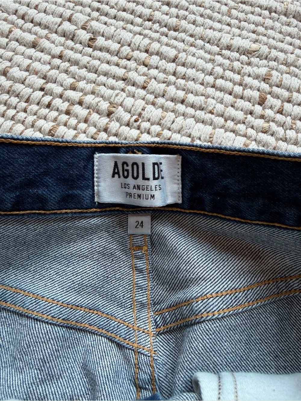 AGOLDE Remy High Rise Straight Leg Jeans - Picture 5 of 6